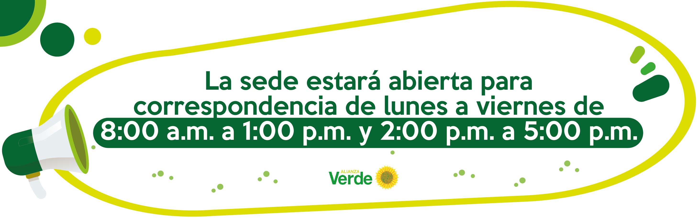 Horarios de atención